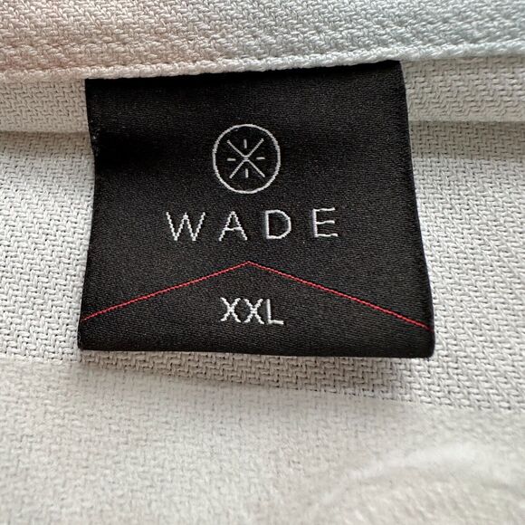 Li-Ning Love Wade Logo Shirt Men's 2XL XXL Marshmallow Tie Dye Blue Pink Button - Picture 5 of 11